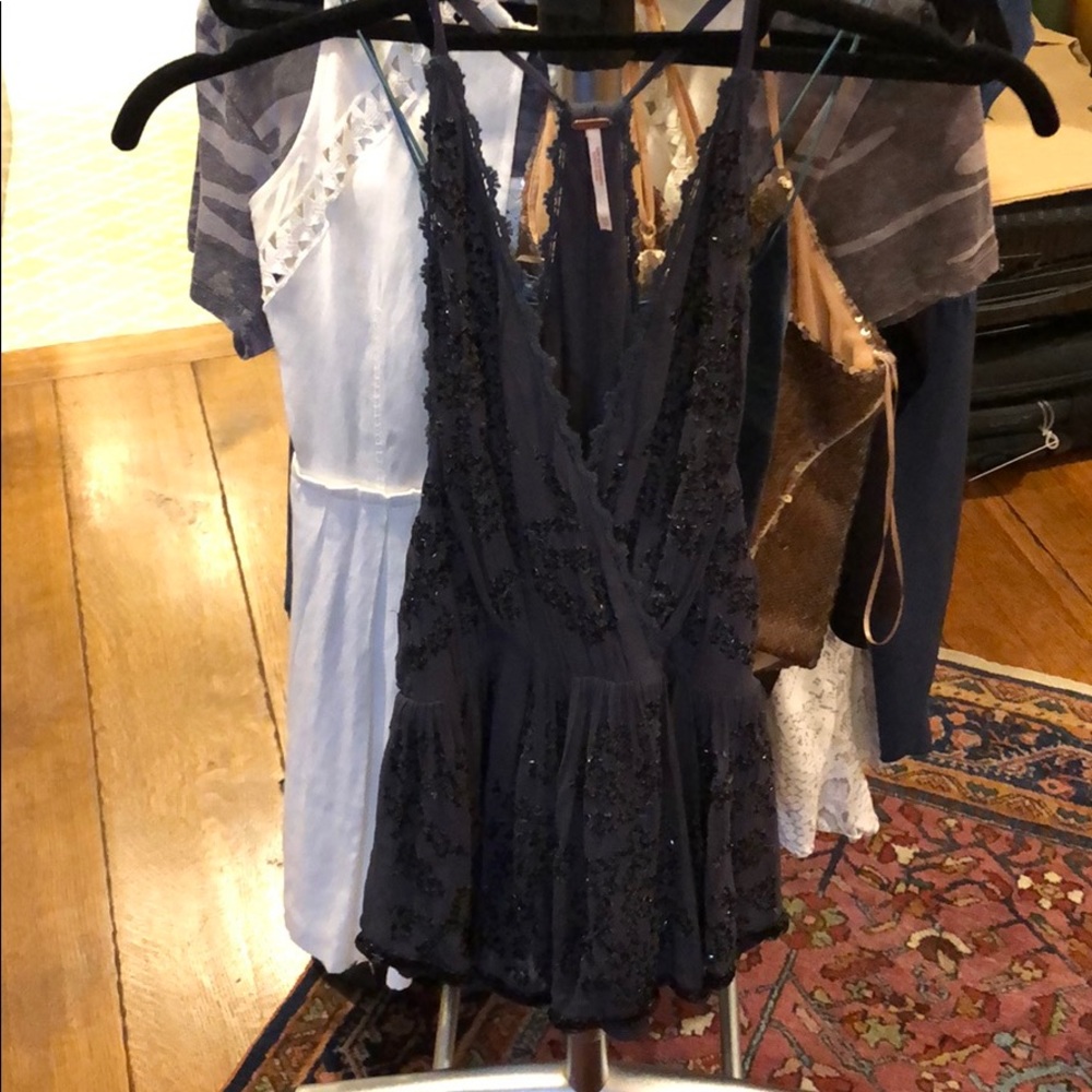 Free people sequin top